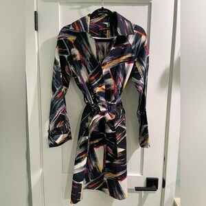 Adrienne Vittadini Art to wear statement dress size 4